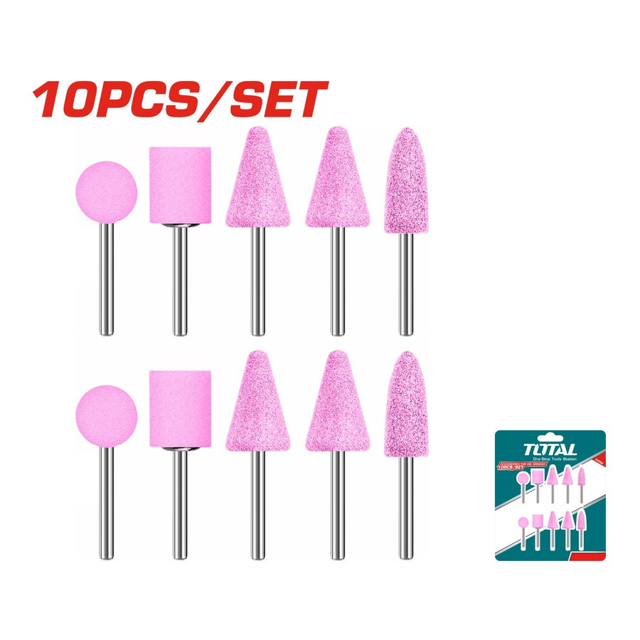 set accessori mini smerigliatrice total 10 pezzi