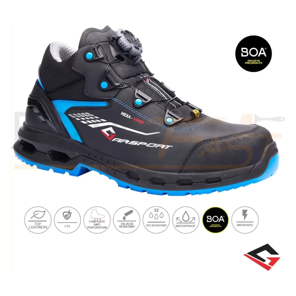 GARSPORT Scarpe Antinfortunistiche Hexa-Viper BO