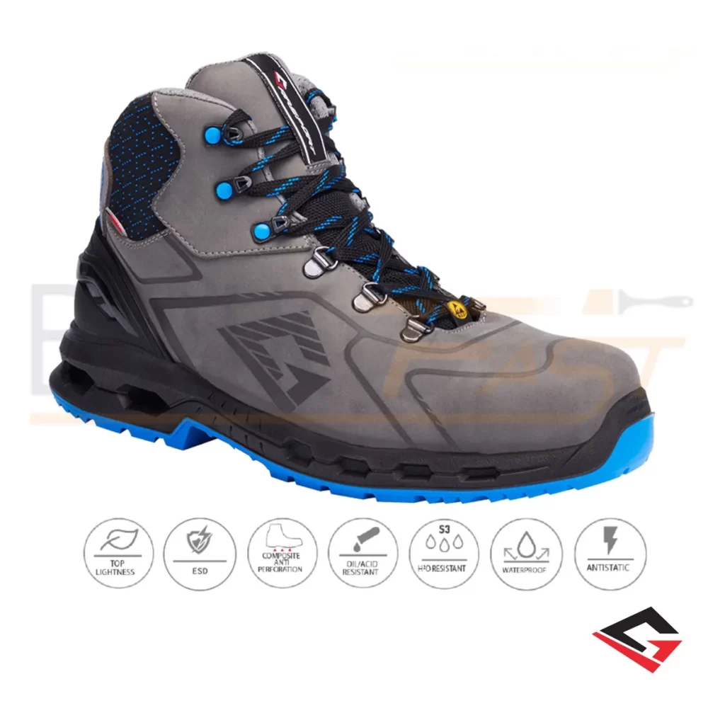 GARSPORT Scarpe Antinfortunistiche Alte S7S ESD