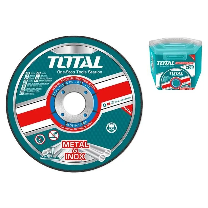total Set 50 Dischi da Taglio Metallo TOTAL 11