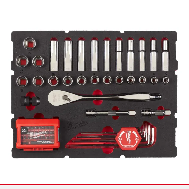 Milwaukee Set Cricchetto 70 Pezzi 1/2" Packout Pro