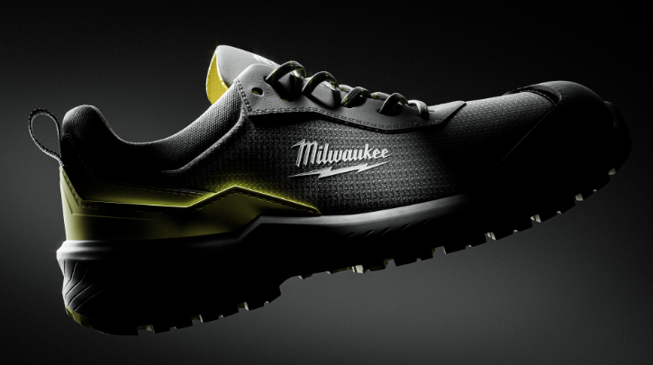 Milwaukee Flextred FXT S1PS Hi-Vis Giallo - Scarpe Antinfortunistiche Basse S1PS SC FO SR ESD - immagine 5